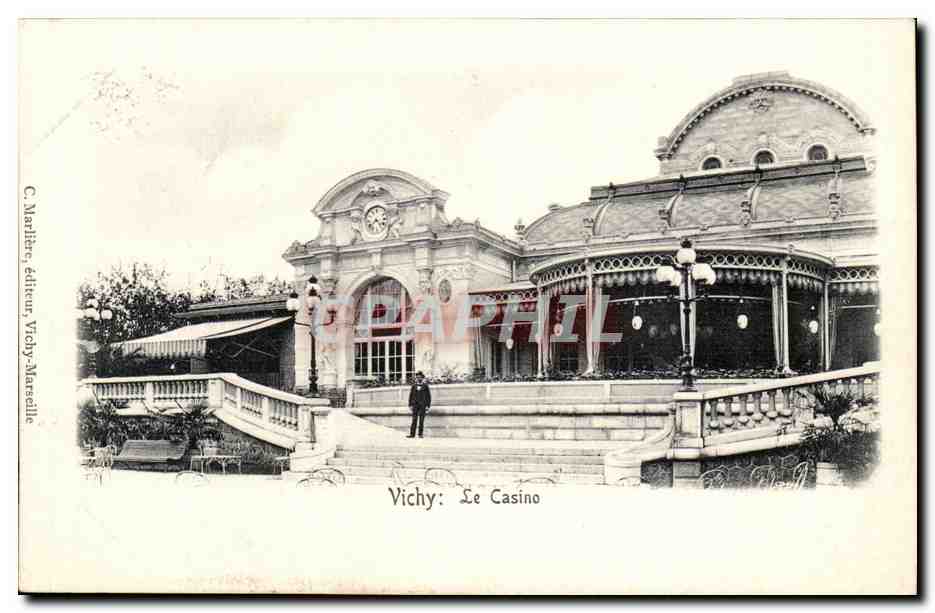 Vichy - Casino - CPA 