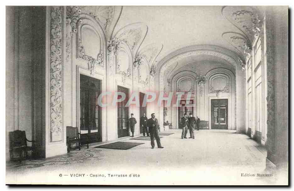 Vichy - Casino Terrasse d'ete - CPA 