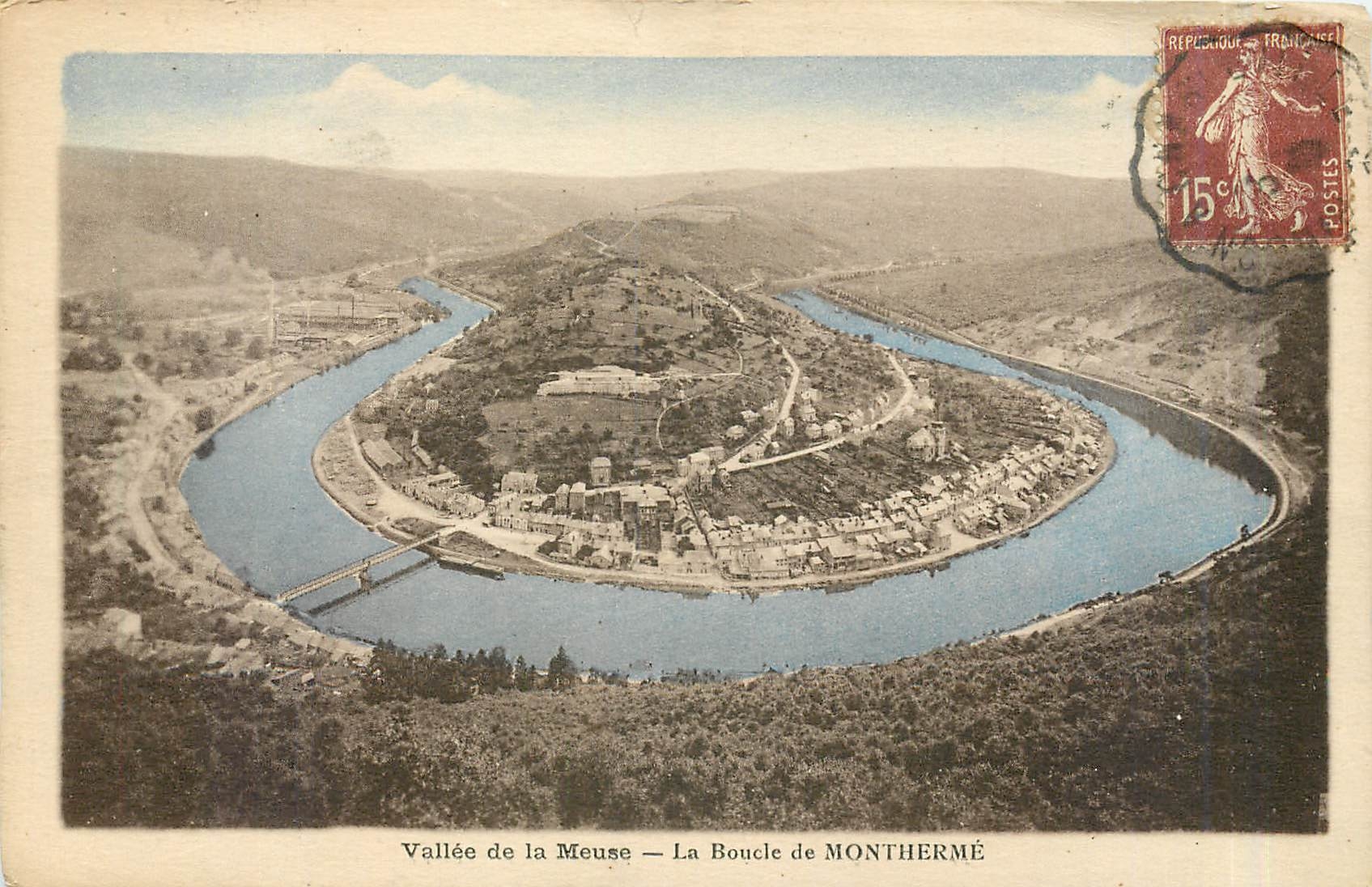 CPA Vallee de la Meuse La Boucle de Montherme 