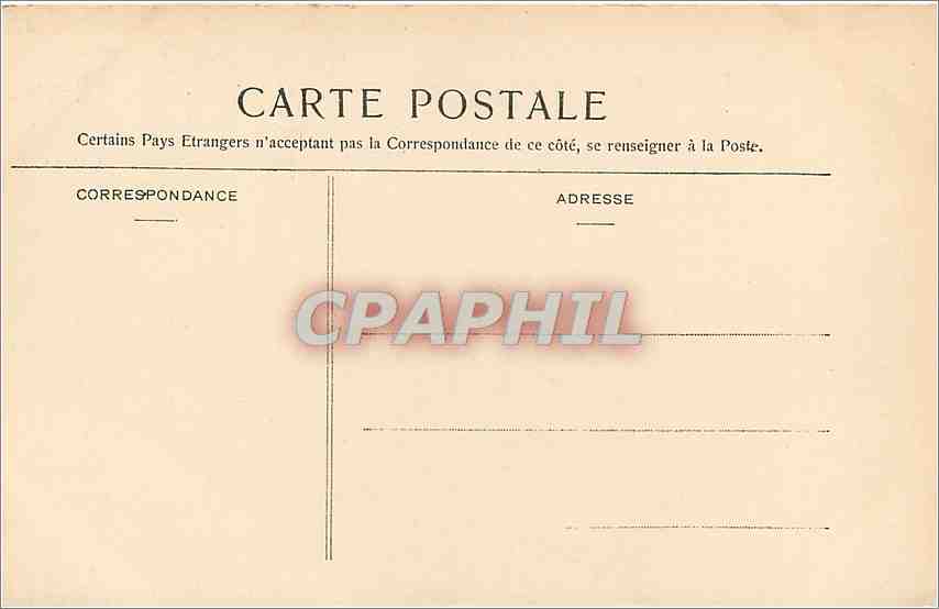 CPA Lyon L'Eglise de l'Annonciation a Vaise pres de la Gare  — Verso