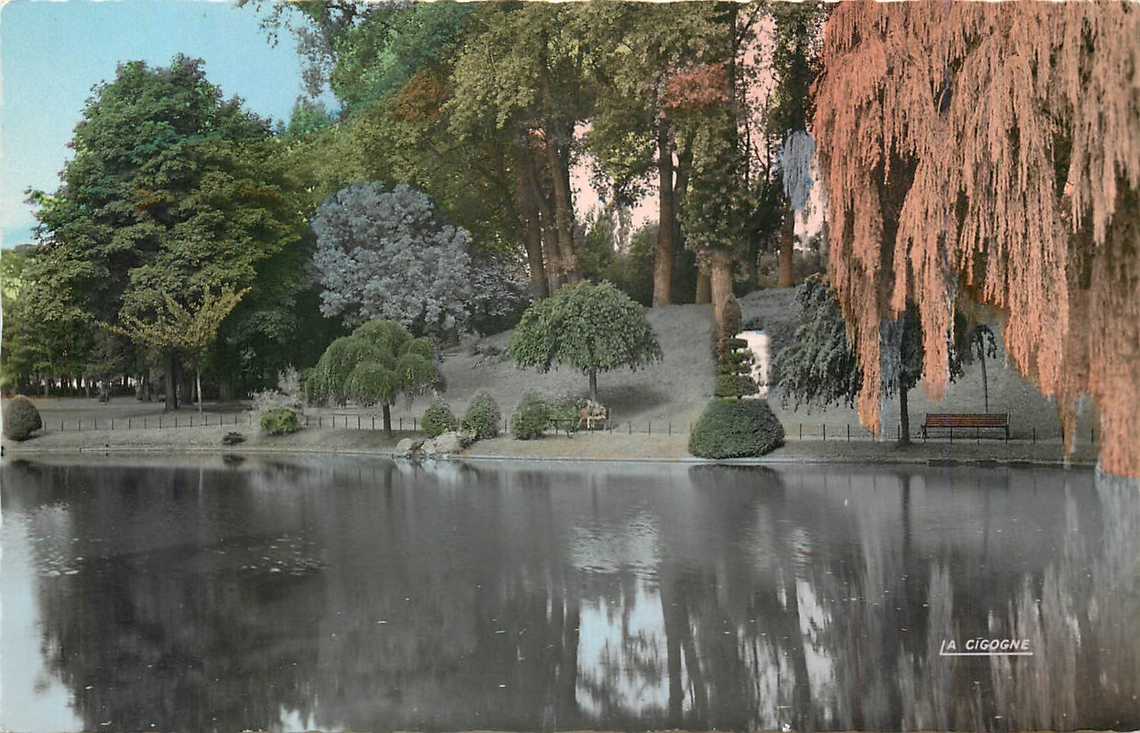 CPA Valenciennes Nord Le Parc de la Rhonelle 