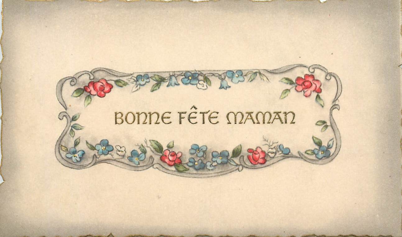 CPA Bonne Fete Maman 