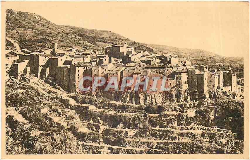 CPA La Cote d'Azur Tourette sur Loup 