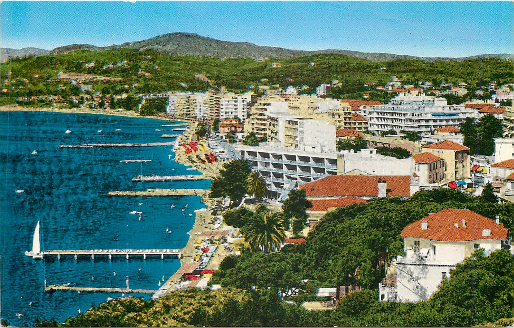 CPM Cote d'Azur Juan les Pins Vue Panoramique 
