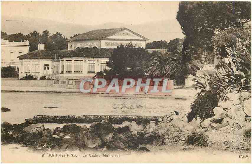 CPA Juan les Pins Le Casino Municipal 