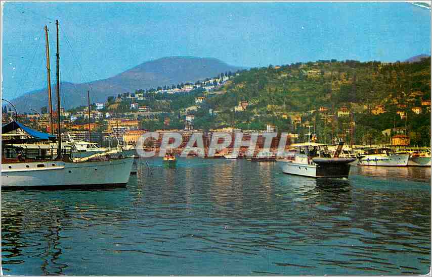 CPM Menton Alpes Maritimes Le Port de Plaisance de Garavan 
