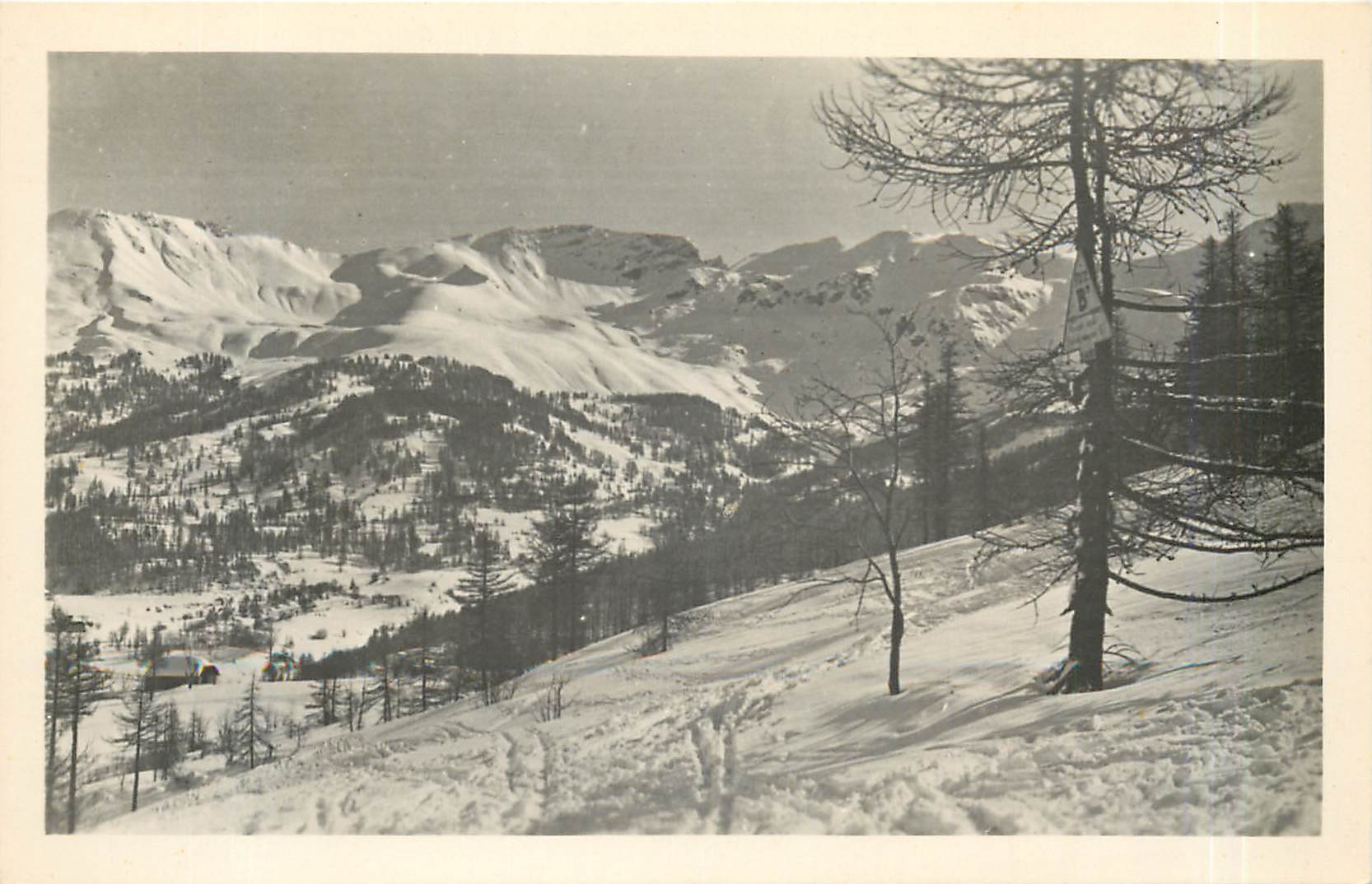 CPM Barcelonnette BA Sports d'Hiver La Piste B du Sauze 