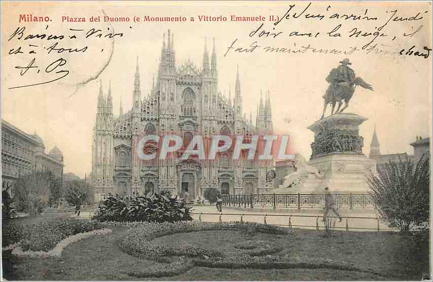 CPA Milano Piazza del Duomo 