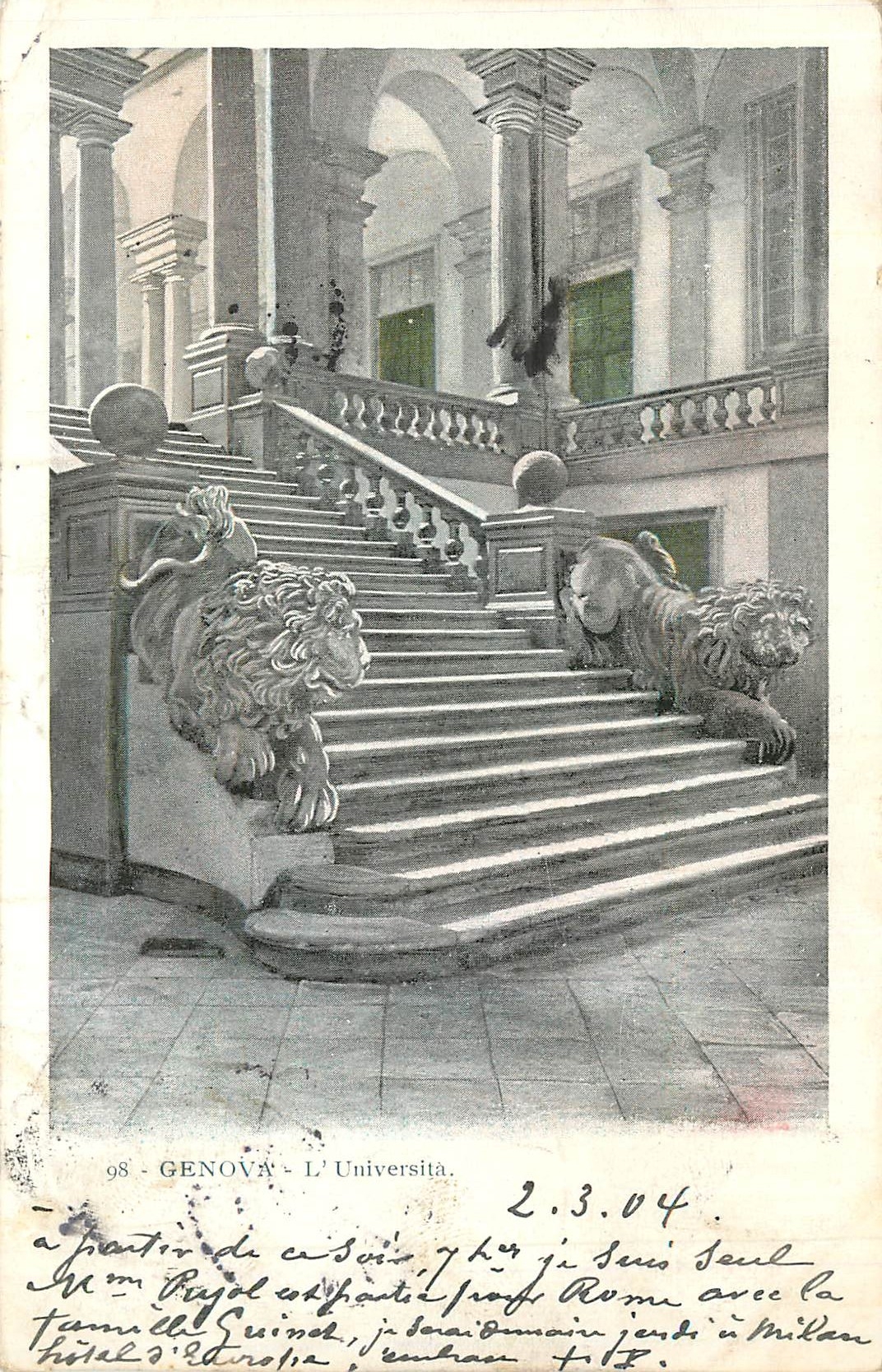 CPA Genova l'Universita Lion