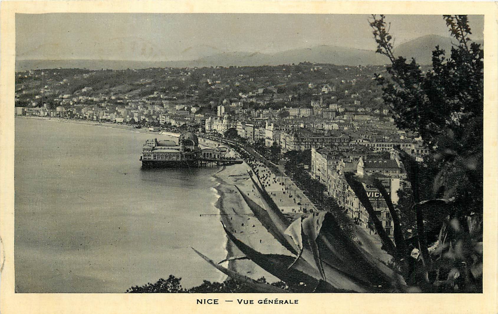 CPA Nice Vue Generale 