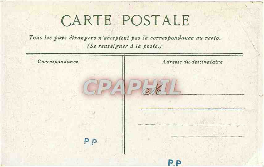 CPA Corniche de l'Esterel  — Verso