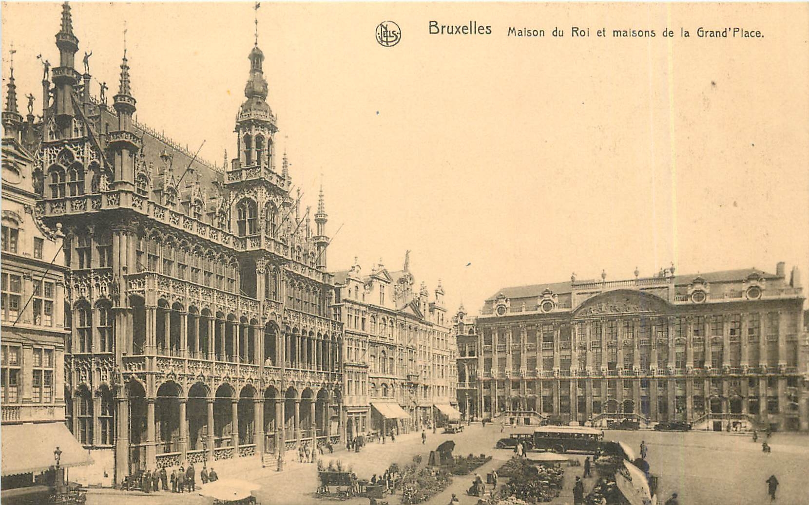 CPA Bruxelles Maison du Roi et Maisons de la Grand Place 