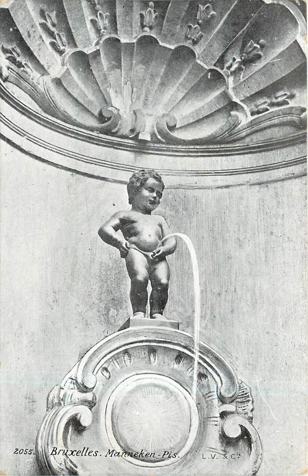 CPA Bruxelles Manneken Pis 