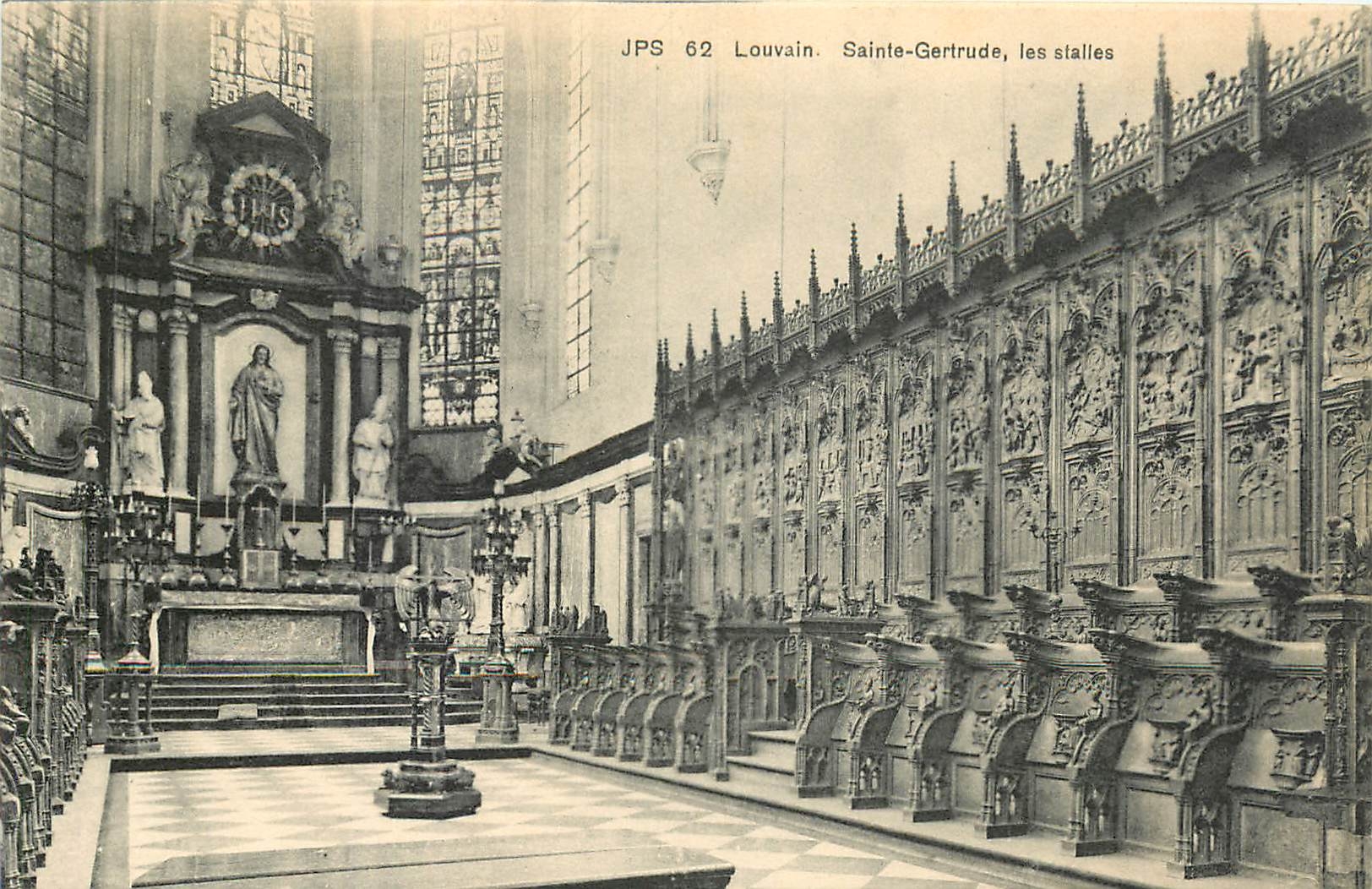 CPA Louvain Sainte Gertrude les Stalles 