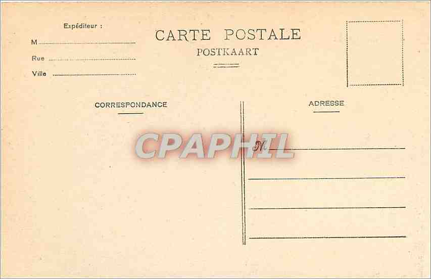 CPA Louvain Sainte Gertrude les Stalles  — Rückseite