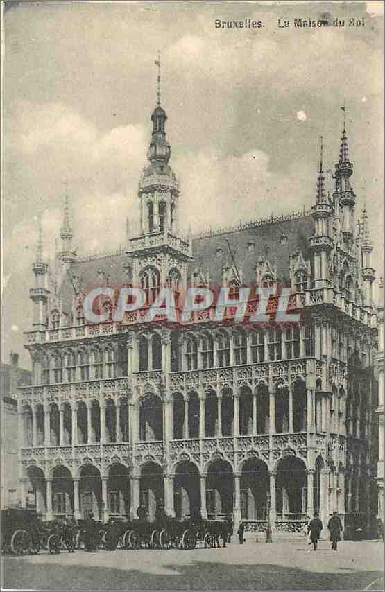 CPA Bruxelles La Maison du Roi 
