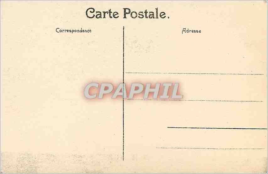 CPA Bruxelles La Maison du Roi  — Rückseite