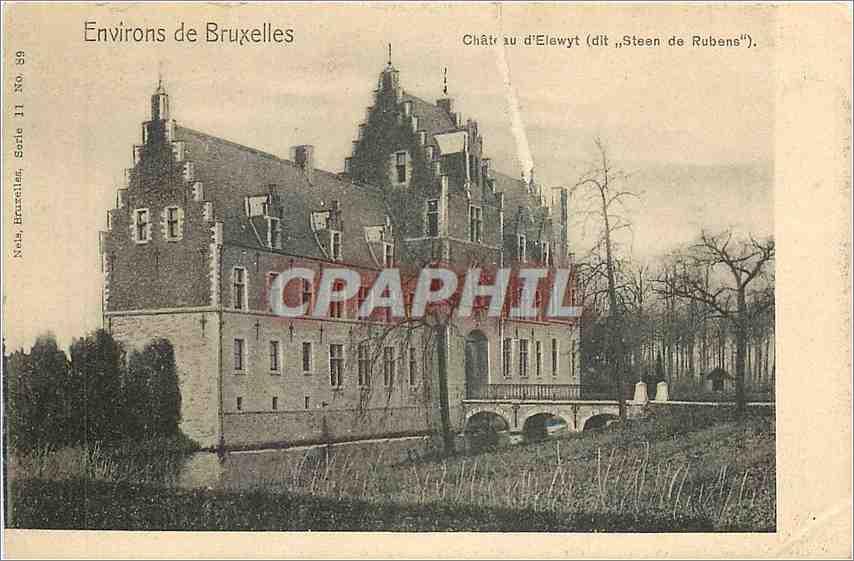 CPA Environs de Bruxelles Chateau au d'Elewyt 