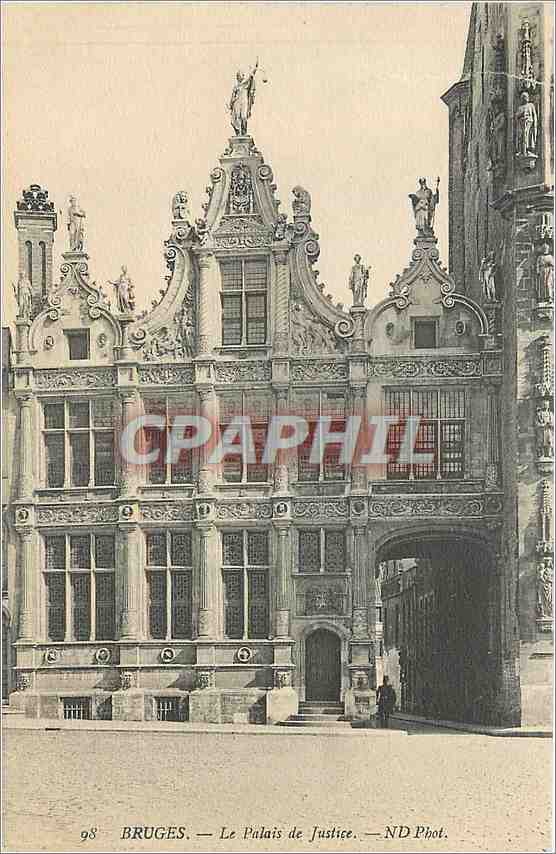CPA Bruges Le Palais de Justice 