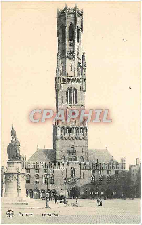 CPA Bruges Le Beffroi 