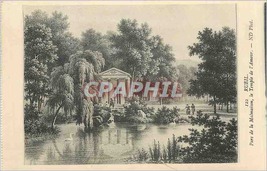 CPA Rueil Parc de la Malmaison le Temple de l'Amour 
