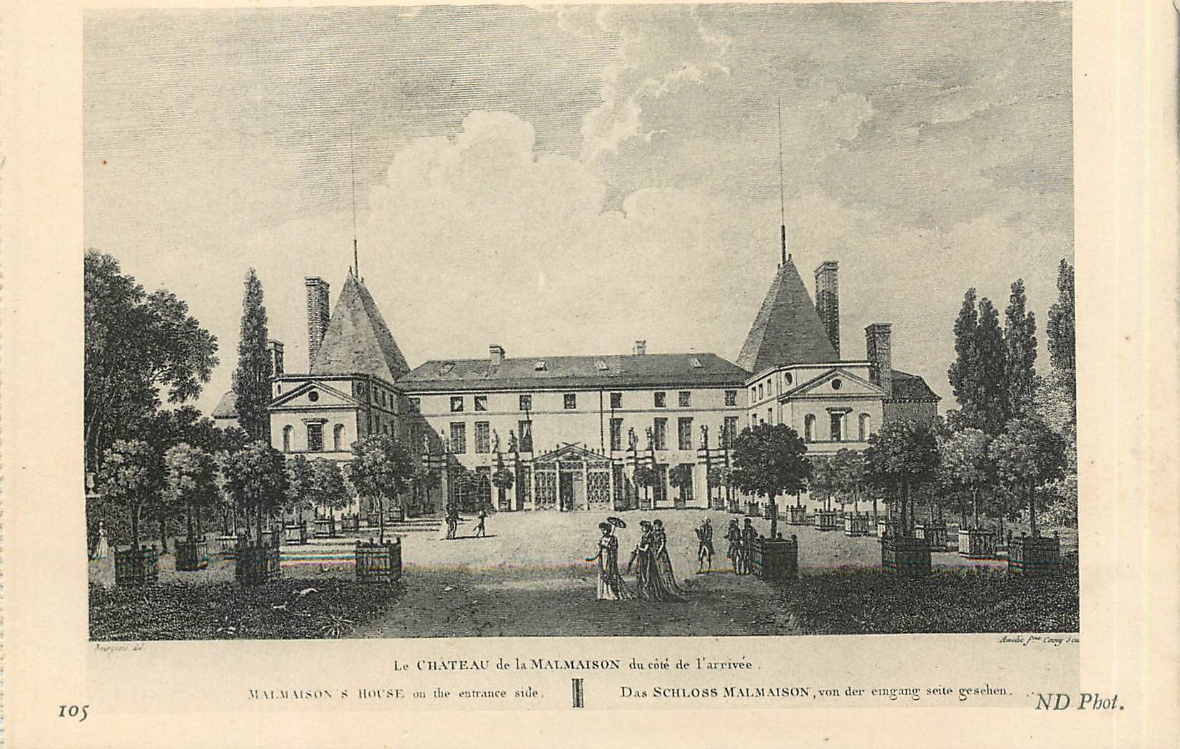 CPA Le Chateau de la Malmaison 