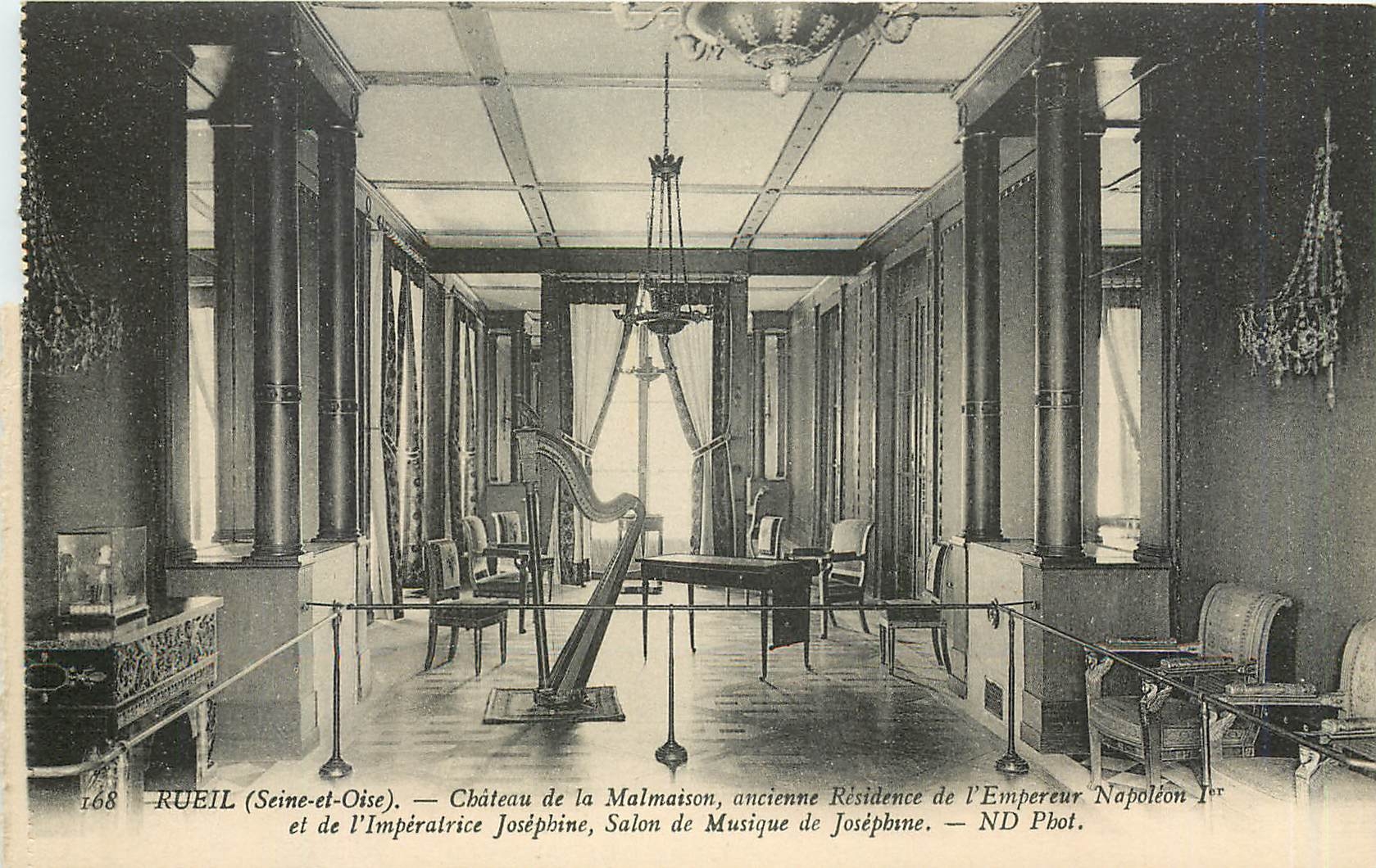 CPA Rueil Seine et Oise Chateau de la Malmaison Ancienne Residence de l'Empereur Napoleon et de l'Im