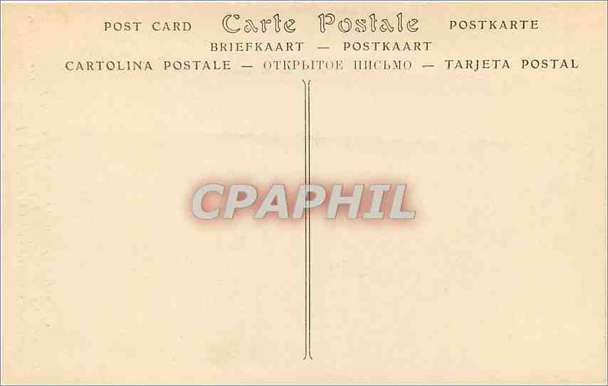 CPA Chateau de la Malmaison Seine et Oise  — Verso