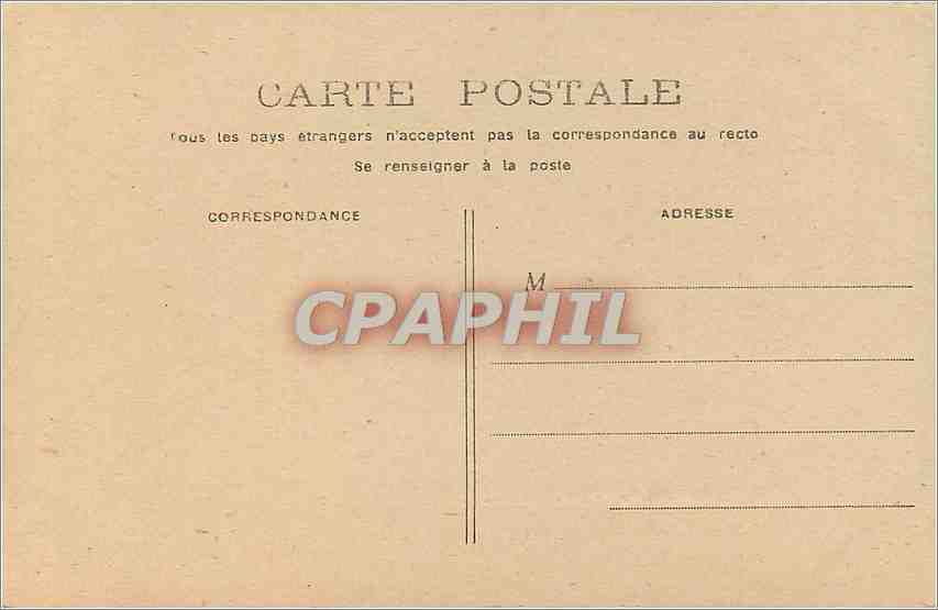 CPA Paris Le Lac du Bois de Boulogne  — Rückseite