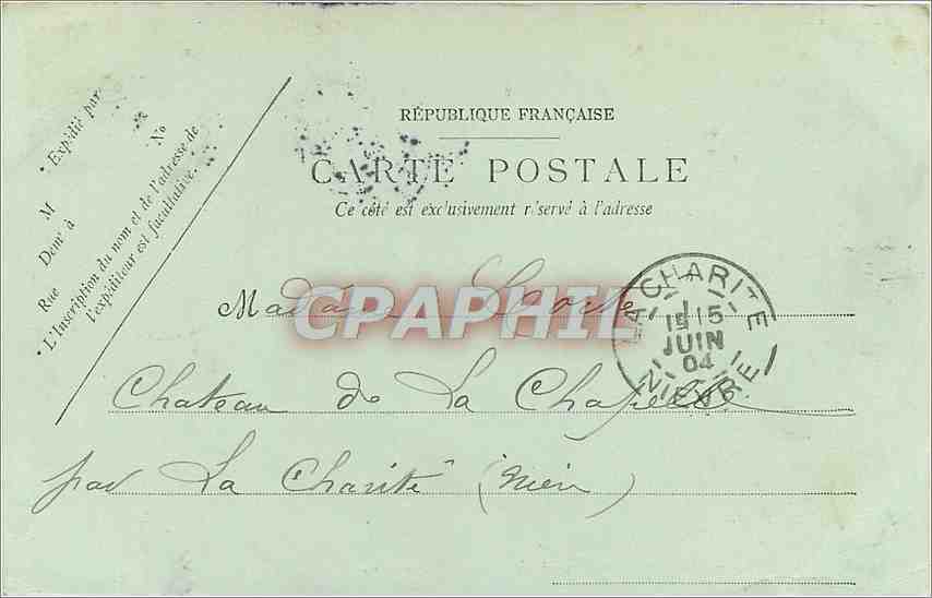 CPA Paris Au Parc Monceau La Naumachie  — Rückseite