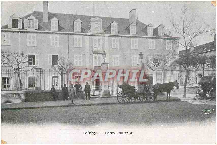 CPA Vichy Hopital Militaire 