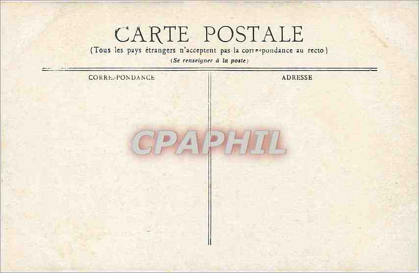 CPA Vichy Eglise Saint Louis  — Verso