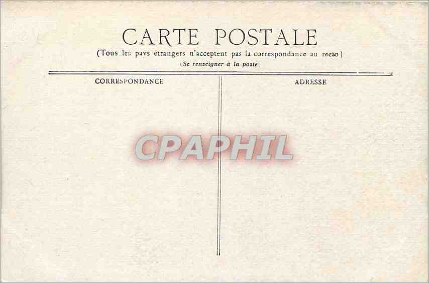 CPA Vichy Galerie Promenoir  — Verso