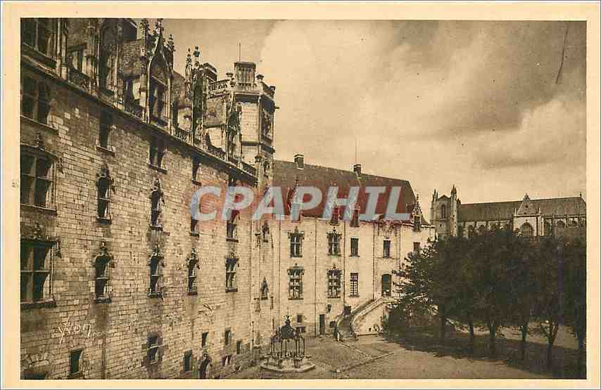 CPA Nantes Loire Inferieure Chateau des Ducs de Bretagne 