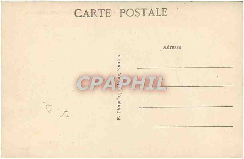 CPA Guerande Loire Inf Porte Vannetaise  — Back