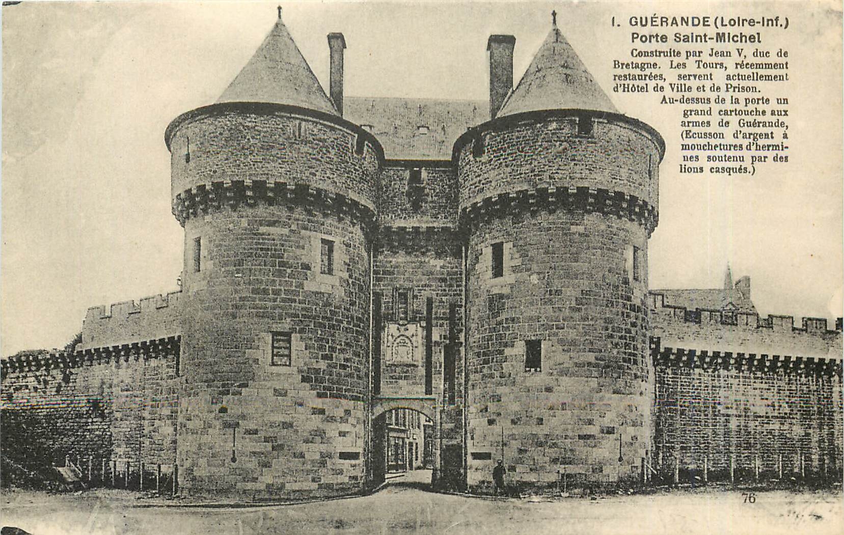 CPA Guerande Loire Inf Porte Saint Michel 