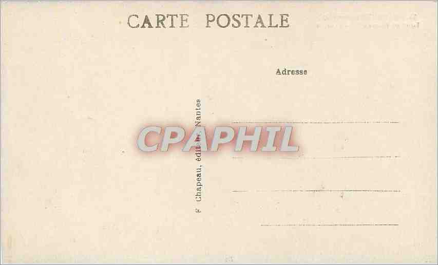 CPA Guerande Loire Inf Tour et Fosses Sainte Anne  — Back