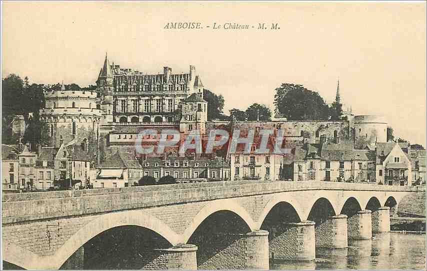 CPA Amboise Le Chateau 