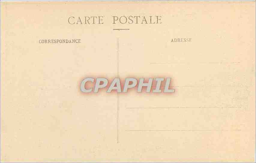 CPA Amboise Le Chateau  — Rückseite