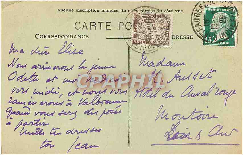 Le Château (côté Nord-Est) – Lavardin (Loir-et-Cher) – éditeur RD — Rückseite