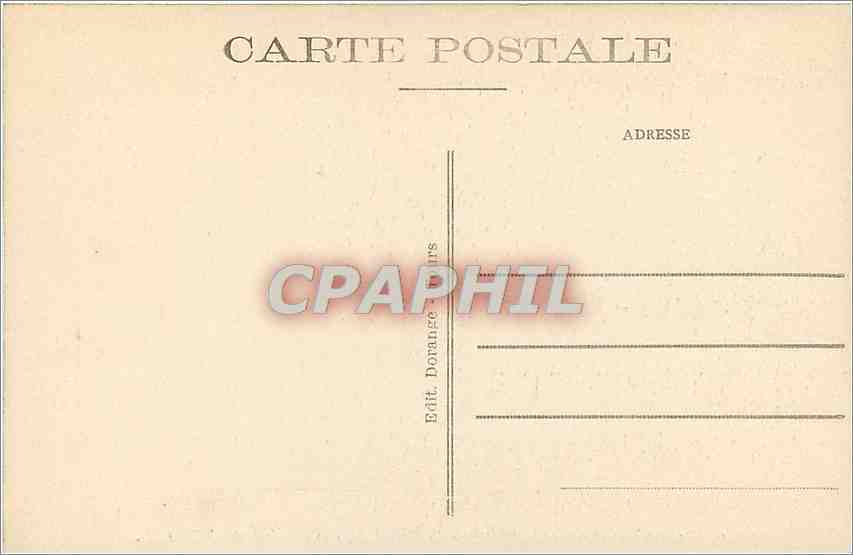 CPA Blois L et Ch Le Chateau Le Parc Epic embleme de Louis XII  — Verso
