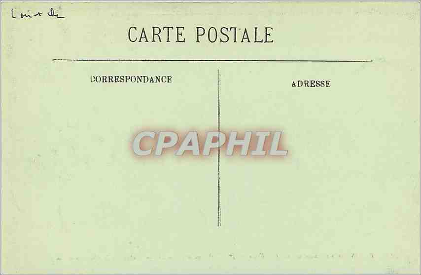 CPA Blois Le Chateau Aile Francois 1er Salon d'Honneur Detail de la cheminee — Verso