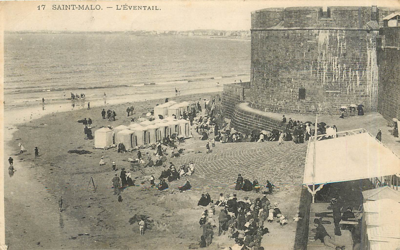 Saint-Malo — L'Éventail — Éditeur inconnu, n° 17