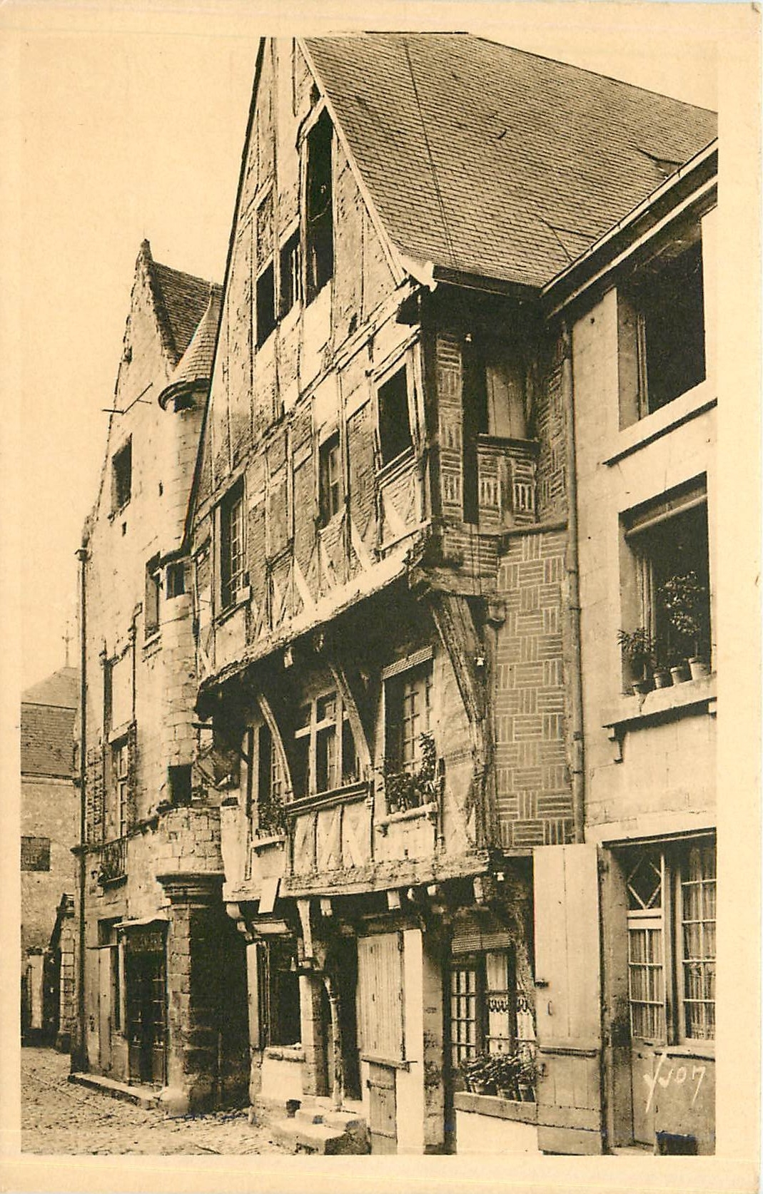 CPA Chinon Indre et Loire Maison de Jeanne d'Arc 