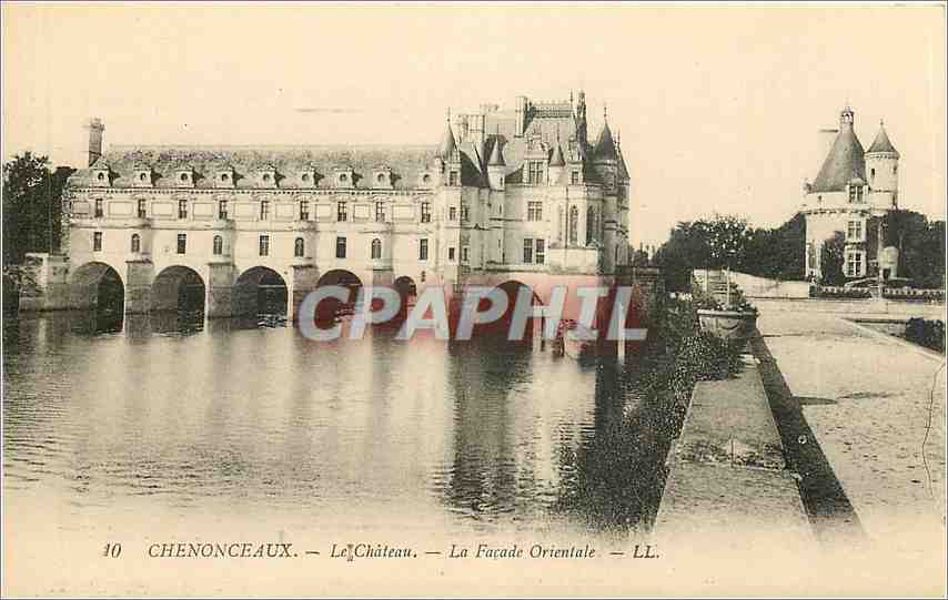 CPA Chenonceaux Le Chateau La Facade Orientale 