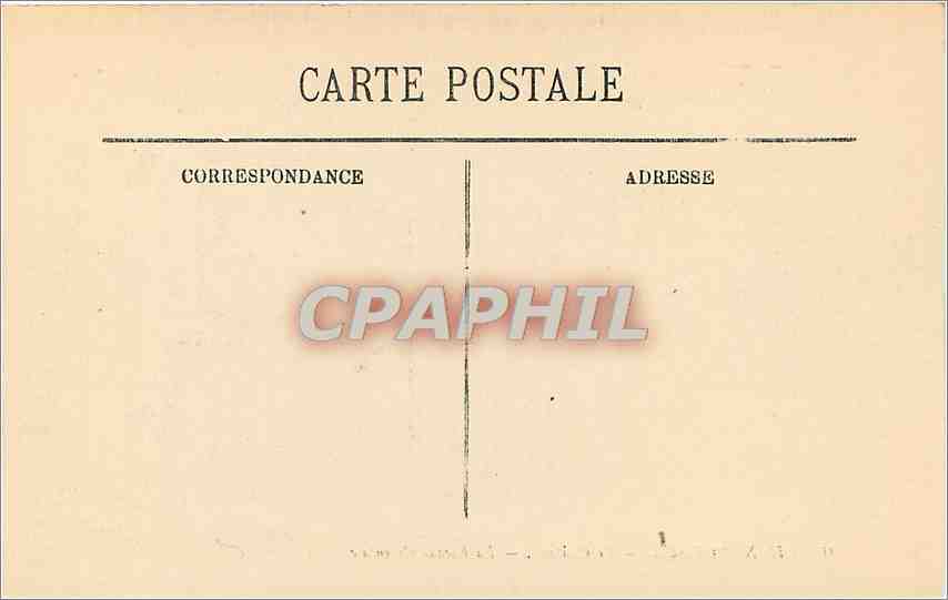 CPA Chenonceaux Le Chateau La Facade Orientale  — Rückseite