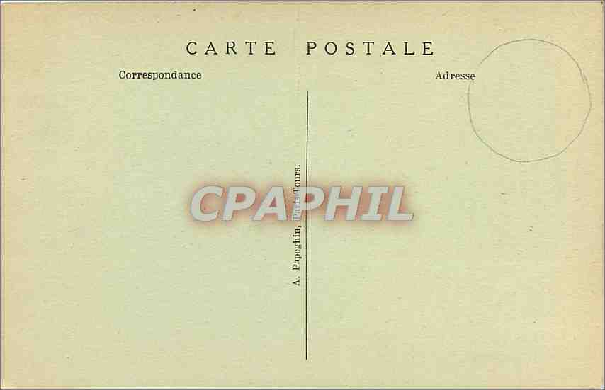 CPA Chateaurenault I et L Une vue sur la Brenne  — Rückseite