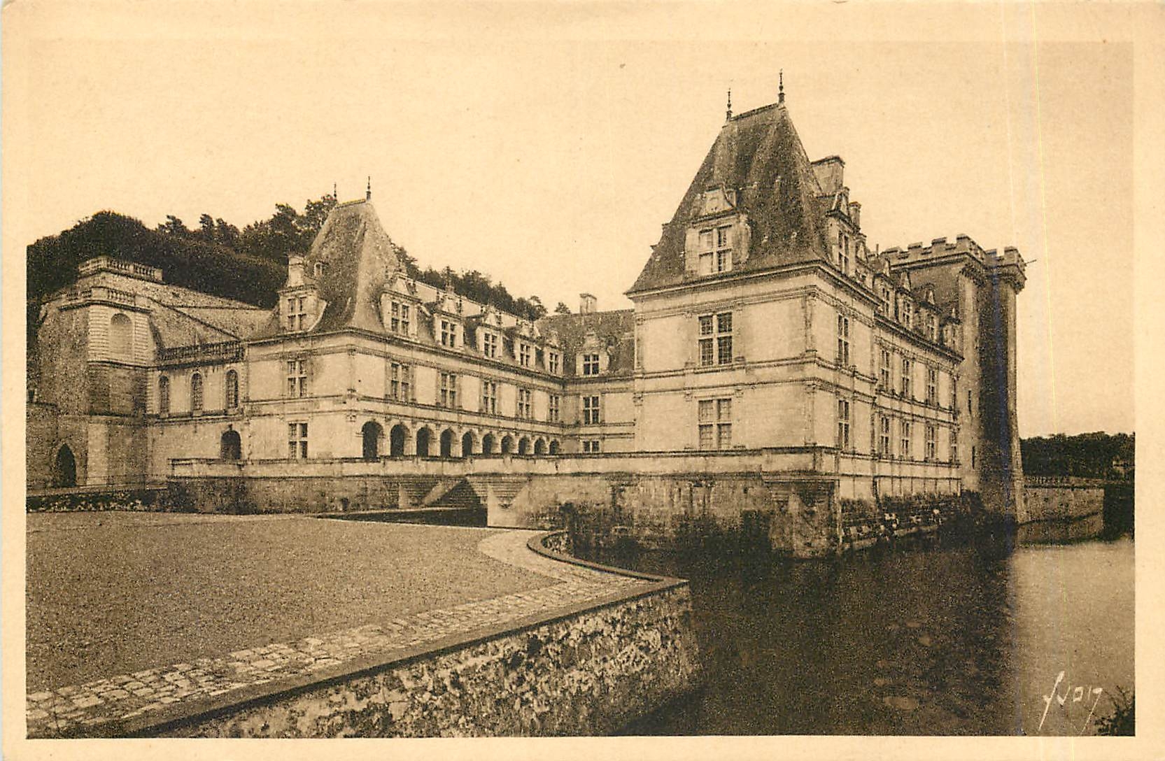 CPA Villandry Indre et Loire Le Chateau 