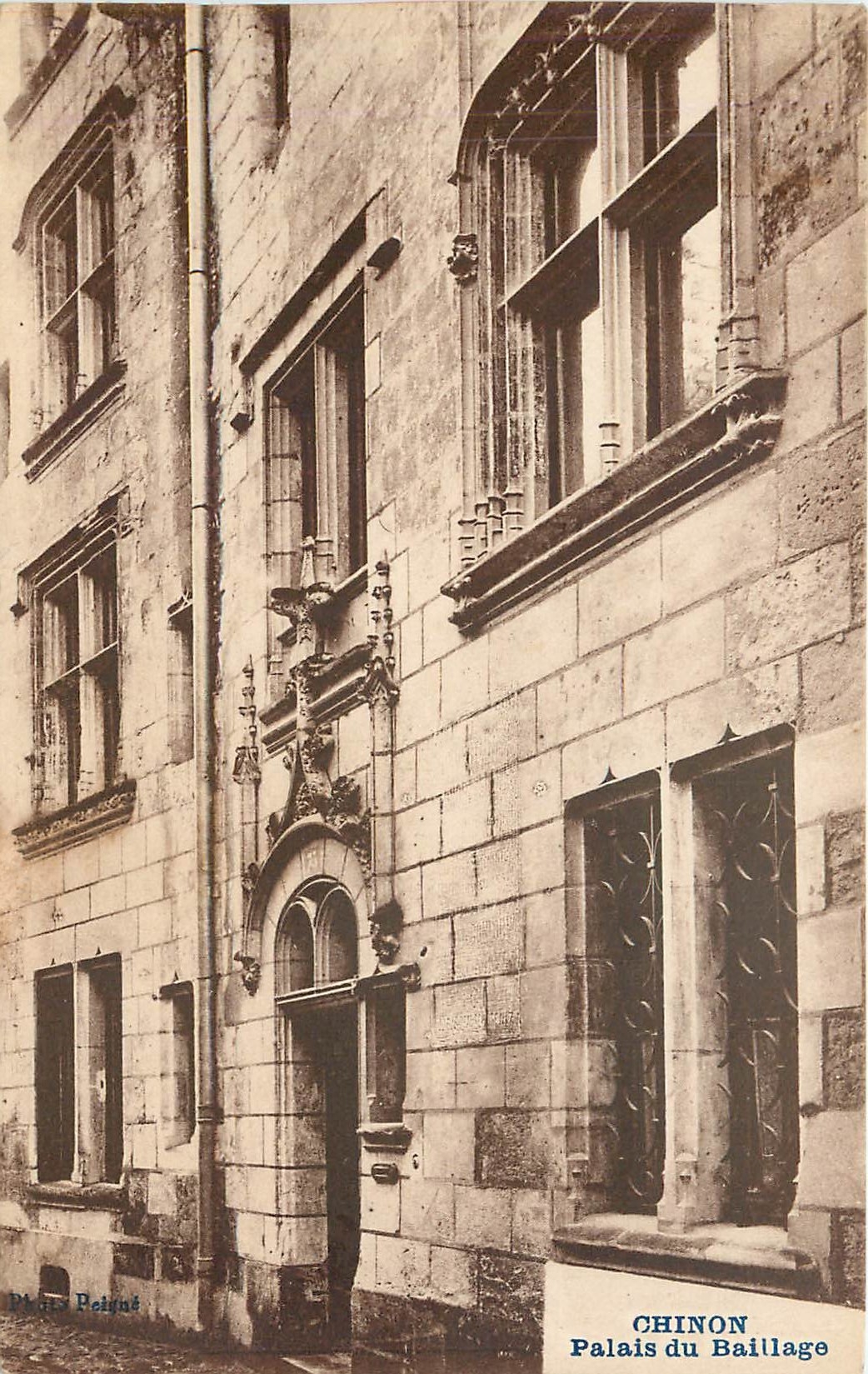 CPA Chinon Palais du Baillage 