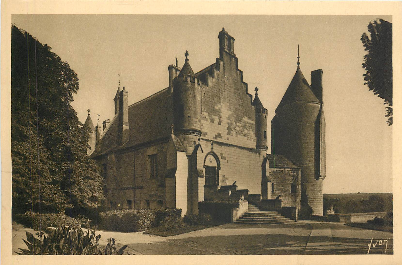 Loches (Indre-et-Loire) — Das Königliche Schloss oder Königspalast — Les Éditions d'Art Français